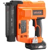 image:imageVEVOR 2in1 Cordless Brad Nailer 18 Gauge 20V Battery Powered Nail Gun and Staple Gun with 500 pcs Nails 500 pcs Staples 20 Ah Liion Battery and Charger for Home Improvement Woodworking20V Cordless Brad Nailer