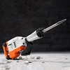 image:imageVEVOR 3500W Electric Demolition Hammer 1900 BPM Durable Jack Hammer Concrete Breaker with 2 Chisels Gloves and a 360 Rotatable Handle for Efficient Trenching BlackOrange