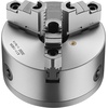 image:imageVEVOR 3Jaw Lathe Chuck 6 Inch 160 mm SelfCentering Chuck with 1 12 in8 Threaded Backing Plate 012571 in 3145 mm Clamping Range with Twrench Screws HT300 Material for Wood Metal Lathe