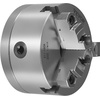 image:imageVEVOR 3Jaw Lathe Chuck 6 Inch 160 mm SelfCentering Chuck with 1 12 in8 Threaded Backing Plate 012571 in 3145 mm Clamping Range with Twrench Screws HT300 Material for Wood Metal Lathe