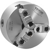 image:imageVEVOR 3Jaw Lathe Chuck 6 Inch 160 mm SelfCentering Chuck with 1 12 in8 Threaded Backing Plate 012571 in 3145 mm Clamping Range with Twrench Screws HT300 Material for Wood Metal Lathe