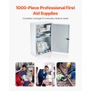image:imageVEVOR 3Shelf First Aid Cabinet 1000 Pieces Large Capacity First Aid Kit Wall Mounted Medicine Cabinet OSHA amp ANSI 2015 Class A Industrial Emergency Metal Med Box for Business and Worksite