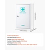 image:imageVEVOR 3Shelf First Aid Cabinet 1000 Pieces Large Capacity First Aid Kit Wall Mounted Medicine Cabinet OSHA amp ANSI 2015 Class A Industrial Emergency Metal Med Box for Business and Worksite