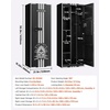 image:imageVEVOR 4 Gun Safe Long Gun Cabinet for Rifles and Pistols Quick Access Rifle Safe with 3 Ammo Slots and 2 Adjustable Racks Large Digital Cabinet with Key and Password LockAssembly Required