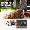 image:imageVEVOR 400lbs Steel Garden Dump Cart Heavy Duty Garden Wagon Yard Dump Wagon with Removable Sides Convert to Flatbed Utility Liner 10in All Terrain Wheels880 lbs