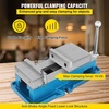 image:imageVEVOR 6 Inch ACCU Lock Down Vise Precision Milling Vice 6 Inch Jaw Width Drill Press Vise Milling Drilling Machine Bench Clamp Clamping Vice 64inch