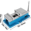 image:imageVEVOR 6 Inch ACCU Lock Down Vise Precision Milling Vice 6 Inch Jaw Width Drill Press Vise Milling Drilling Machine Bench Clamp Clamping Vice 64inch