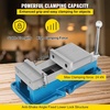 image:imageVEVOR 6 Inch ACCU Lock Down Vise Precision Milling Vice 6 Inch Jaw Width Drill Press Vise Milling Drilling Machine Bench Clamp Clamping Vice 65inch