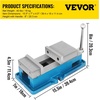 image:imageVEVOR 6 Inch ACCU Lock Down Vise Precision Milling Vice 6 Inch Jaw Width Drill Press Vise Milling Drilling Machine Bench Clamp Clamping Vice 65inch