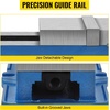 image:imageVEVOR 6 Inch ACCU Lock Down Vise Precision Milling Vice 6 Inch Jaw Width Drill Press Vise Milling Drilling Machine Bench Clamp Clamping Vice 66inch