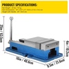 image:imageVEVOR 6 Inch ACCU Lock Down Vise Precision Milling Vice 6 Inch Jaw Width Drill Press Vise Milling Drilling Machine Bench Clamp Clamping Vice 66inch
