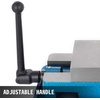 image:imageVEVOR 6 Inch Heavy Duty Milling Vise Bench Clamp Vise High Precision Clamping Vise 6 Inch Jaw Width with 360 Degrees Swiveling Base CNC Vise3 Inch