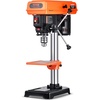 image:imageVEVOR 8 in Benchtop Drill Press 25A Induction Motor Tabletop Drilling Machine with 7501140  17402340  3200 RPM Adjustable Speed 045 Tilting Worktable LED Work Light for Wood Metal8 in