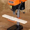 image:imageVEVOR 8 in Benchtop Drill Press 25A Induction Motor Tabletop Drilling Machine with 7501140  17402340  3200 RPM Adjustable Speed 045 Tilting Worktable LED Work Light for Wood Metal8 in