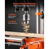 image:imageVEVOR 8 in Benchtop Drill Press 25A Induction Motor Tabletop Drilling Machine with 7501140  17402340  3200 RPM Adjustable Speed 045 Tilting Worktable LED Work Light for Wood Metal12 in