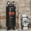 image:imageVEVOR 80 Gallons Air Compressor 65HP 155SCFM90 PSI OilFree Air Compressor Tank with 145PSI Max Pressure 86dB Quiet Air Tank for Industrial Manufacturing Air Brushing Spraying 3Phase Power80 Gallon  3Phase Power