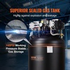 image:imageVEVOR 80 Gallons Air Compressor 65HP 155SCFM90 PSI OilFree Air Compressor Tank with 145PSI Max Pressure 86dB Quiet Air Tank for Industrial Manufacturing Air Brushing Spraying 3Phase Power80 Gallon  SinglePhase Power