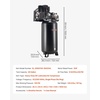 image:imageVEVOR 80 Gallons HeavyDuty Air Compressor 5HP 135SCFM at 90PSI Air Compressors Max 145PSI Pressure OilFree Compressor Tank for Industrial Manufacturing Large Workshops 230V 3Phase No Plug60Gallon 5HP 175PSI