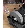 image:imageVEVOR 8Inch Wet Sharpening System WaterCooled Knife Grinder Machine with 155 RPM Grinding Speed VerticalHorizontal TwoDirection Wet Stone Grinder Wet Bench Grinder for Knife Chisel Knife Axe