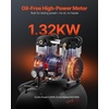 image:imageVEVOR Air Compressor 20 Gallon Steel Tank 4HP 106 CFM90 PSI Oil Free Air Compressor amp Max 125PSI Pressure 78dB Ultra Quiet Compressor for Auto Repair Tire Inflation Spray Painting 220V 60Hz10 Gallon