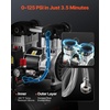 image:imageVEVOR Air Compressor 20 Gallon Steel Tank 4HP 106 CFM90 PSI Oil Free Air Compressor amp Max 125PSI Pressure 78dB Ultra Quiet Compressor for Auto Repair Tire Inflation Spray Painting 220V 60Hz10 Gallon