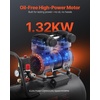 image:imageVEVOR Air Compressor 20 Gallon Steel Tank 4HP 106 CFM90 PSI Oil Free Air Compressor amp Max 125PSI Pressure 78dB Ultra Quiet Compressor for Auto Repair Tire Inflation Spray Painting 220V 60Hz15 Gallon
