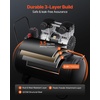image:imageVEVOR Air Compressor 20 Gallon Steel Tank 4HP 106 CFM90 PSI Oil Free Air Compressor amp Max 125PSI Pressure 78dB Ultra Quiet Compressor for Auto Repair Tire Inflation Spray Painting 220V 60Hz15 Gallon