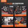 image:imageVEVOR Air Compressor 8 Gallon Steel Tank 1HP 22 CFM90 PSI Oil Free Air Compressor amp Max 120PSI Pressure 80dB Ultra Quiet Portable Compressor for Auto Repair Tire Inflation Spray Painting21 Gallon
