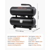 image:imageVEVOR Air Compressor 8 Gallon Steel Tank 1HP 22 CFM90 PSI Oil Free Air Compressor amp Max 120PSI Pressure 80dB Ultra Quiet Portable Compressor for Auto Repair Tire Inflation Spray Painting46 Gallon