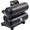 image:imageVEVOR Air Compressor 8 Gallon Steel Tank 1HP 22 CFM90 PSI Oil Free Air Compressor amp Max 120PSI Pressure 80dB Ultra Quiet Portable Compressor for Auto Repair Tire Inflation Spray Painting46 Gallon