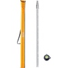 image:imageVEVOR Aluminum Grade Rod 25Feet10ths 6 Sections Telescopic Measuring RodDoubleSided Scale 110ft Leveling Rod StickAluminum Alloy Survey Rod wBubble Level ampCarrying Bag for HousesWallsFloors25 FT10ths