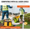 image:imageVEVOR Aluminum Grade Rod 25Feet10ths 6 Sections Telescopic Measuring RodDoubleSided Scale 110ft Leveling Rod StickAluminum Alloy Survey Rod wBubble Level ampCarrying Bag for HousesWallsFloors16 FT10ths
