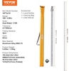 image:imageVEVOR Aluminum Grade Rod 25Feet10ths 6 Sections Telescopic Measuring RodDoubleSided Scale 110ft Leveling Rod StickAluminum Alloy Survey Rod wBubble Level ampCarrying Bag for HousesWallsFloors16 FT10ths