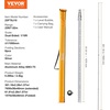 image:imageVEVOR Aluminum Grade Rod 25Feet10ths 6 Sections Telescopic Measuring RodDoubleSided Scale 110ft Leveling Rod StickAluminum Alloy Survey Rod wBubble Level ampCarrying Bag for HousesWallsFloors25 FT10ths