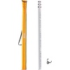 image:imageVEVOR Aluminum Grade Rod 25Feet10ths 6 Sections Telescopic Measuring RodDoubleSided Scale 110ft Leveling Rod StickAluminum Alloy Survey Rod wBubble Level ampCarrying Bag for HousesWallsFloors9 FT8ths