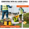 image:imageVEVOR Aluminum Grade Rod 25Feet10ths 6 Sections Telescopic Measuring RodDoubleSided Scale 110ft Leveling Rod StickAluminum Alloy Survey Rod wBubble Level ampCarrying Bag for HousesWallsFloors9 FT8ths
