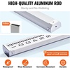 image:imageVEVOR Aluminum Grade Rod 25Feet10ths 6 Sections Telescopic Measuring RodDoubleSided Scale 110ft Leveling Rod StickAluminum Alloy Survey Rod wBubble Level ampCarrying Bag for HousesWallsFloors9 FT8ths
