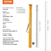 image:imageVEVOR Aluminum Grade Rod 25Feet10ths 6 Sections Telescopic Measuring RodDoubleSided Scale 110ft Leveling Rod StickAluminum Alloy Survey Rod wBubble Level ampCarrying Bag for HousesWallsFloors14 FT8ths