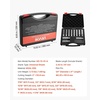 image:imageVEVOR Annular Cutter Set 13 pcs Weldon Shank Mag Drill Bits 1 Cutting Depth 716 to 1116 Cutting Diameter M2AL HSS 2 Pilot Pins Hex Wrench and Portable Case for Using with Magnetic Drills716  1116  2Universal
