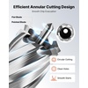 image:imageVEVOR Annular Cutter Set 13 pcs Weldon Shank Mag Drill Bits 1 Cutting Depth 716 to 1116 Cutting Diameter M2AL HSS 2 Pilot Pins Hex Wrench and Portable Case for Using with Magnetic Drills1  1