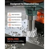 image:imageVEVOR Annular Cutter Set 13 pcs Weldon Shank Mag Drill Bits 1 Cutting Depth 716 to 1116 Cutting Diameter M2AL HSS 2 Pilot Pins Hex Wrench and Portable Case for Using with Magnetic Drills78  2  2