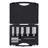 image:imageVEVOR Annular Cutter Set 13 pcs Weldon Shank Mag Drill Bits 1 Cutting Depth 716 to 1116 Cutting Diameter M2AL HSS 2 Pilot Pins Hex Wrench and Portable Case for Using with Magnetic Drills1  2  2Universal