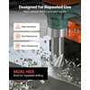 image:imageVEVOR Annular Cutter Set 13 pcs Weldon Shank Mag Drill Bits 1 Cutting Depth 716 to 1116 Cutting Diameter M2AL HSS 2 Pilot Pins Hex Wrench and Portable Case for Using with Magnetic Drills1  1