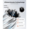 image:imageVEVOR Annular Cutter Set 13 pcs Weldon Shank Mag Drill Bits 1 Cutting Depth 716 to 1116 Cutting Diameter M2AL HSS 2 Pilot Pins Hex Wrench and Portable Case for Using with Magnetic Drills716  138  1