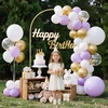 image:imageVEVOR Arch Backdrop Stand 72 x 4 ft Stable Structure Easy Assembly 1 Set Gold Metal Arch Backdrop Stand for Wedding Birthday Party Graduation Holiday Celebration and Ceremony Decoration66ft