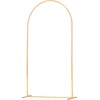 image:imageVEVOR Arch Backdrop Stand 72 x 4 ft Stable Structure Easy Assembly 1 Set Gold Metal Arch Backdrop Stand for Wedding Birthday Party Graduation Holiday Celebration and Ceremony Decoration72ft
