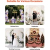 image:imageVEVOR Arch Backdrop Stand 72 x 4 ft Stable Structure Easy Assembly 1 Set Gold Metal Arch Backdrop Stand for Wedding Birthday Party Graduation Holiday Celebration and Ceremony Decoration8ft 72ft 66ft  new version