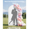 image:imageVEVOR Arch Backdrop Stand 72 x 4 ft Stable Structure Easy Assembly 1 Set Gold Metal Arch Backdrop Stand for Wedding Birthday Party Graduation Holiday Celebration and Ceremony Decoration72ft with cover