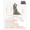 image:imageVEVOR Arch Backdrop Stand 72 x 4 ft Stable Structure Easy Assembly 1 Set Gold Metal Arch Backdrop Stand for Wedding Birthday Party Graduation Holiday Celebration and Ceremony Decoration6 x 26 ft  5 x 22 ft  4 x 17 ft