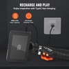 image:imageVEVOR Articulating Borescope Camera with Light TwoWay Articulated Endoscope Inspection Camera with 64mm Tiny Lens 5 IPS 1080P HD Screen 8X Zoom 8 LED Light Snake Camera for Automotive Plumbing